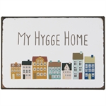 70170-00 Metalskilt My Hygge Home fra Ib Laursen - Tinashjem